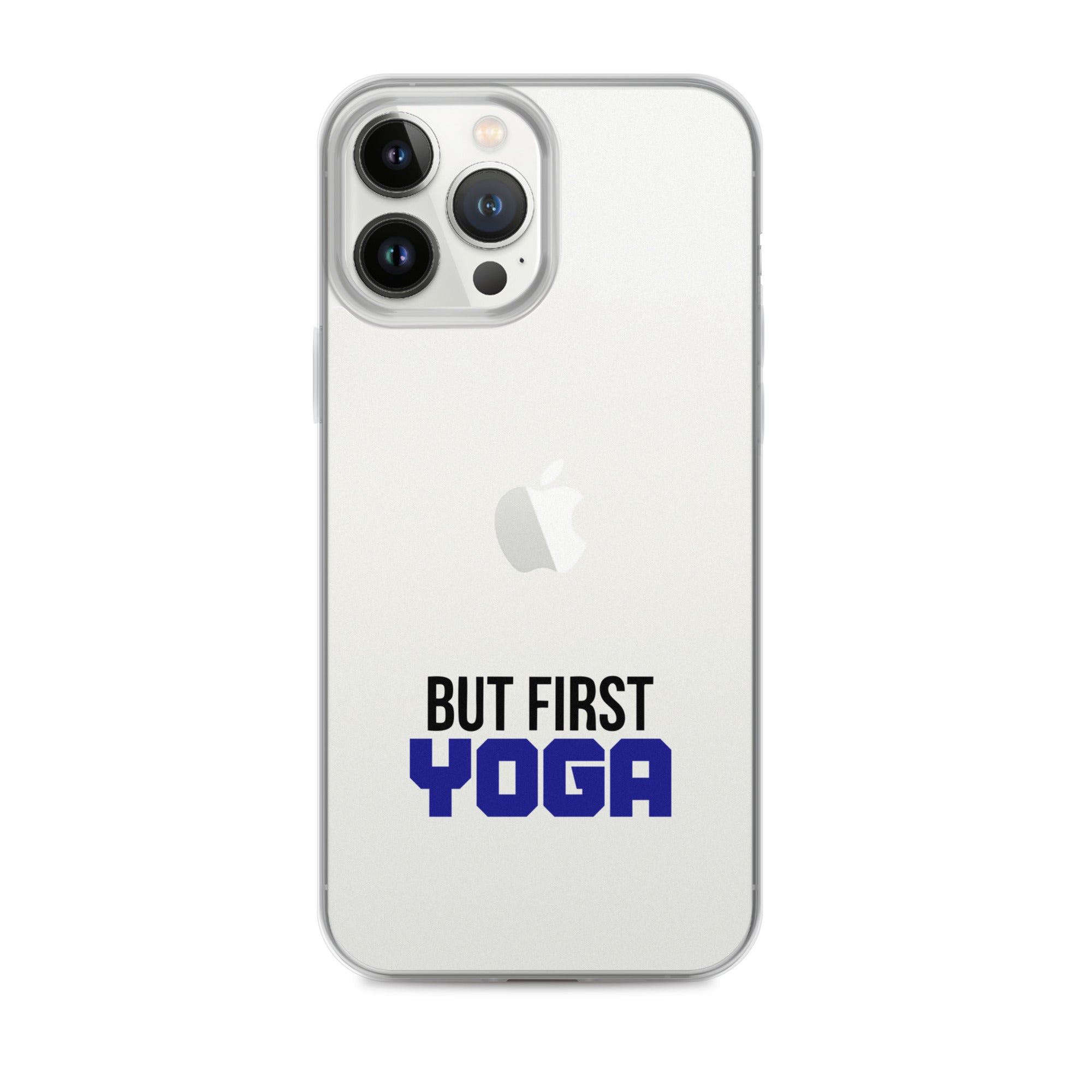 BUT FIRST YOGA - iPhone Case