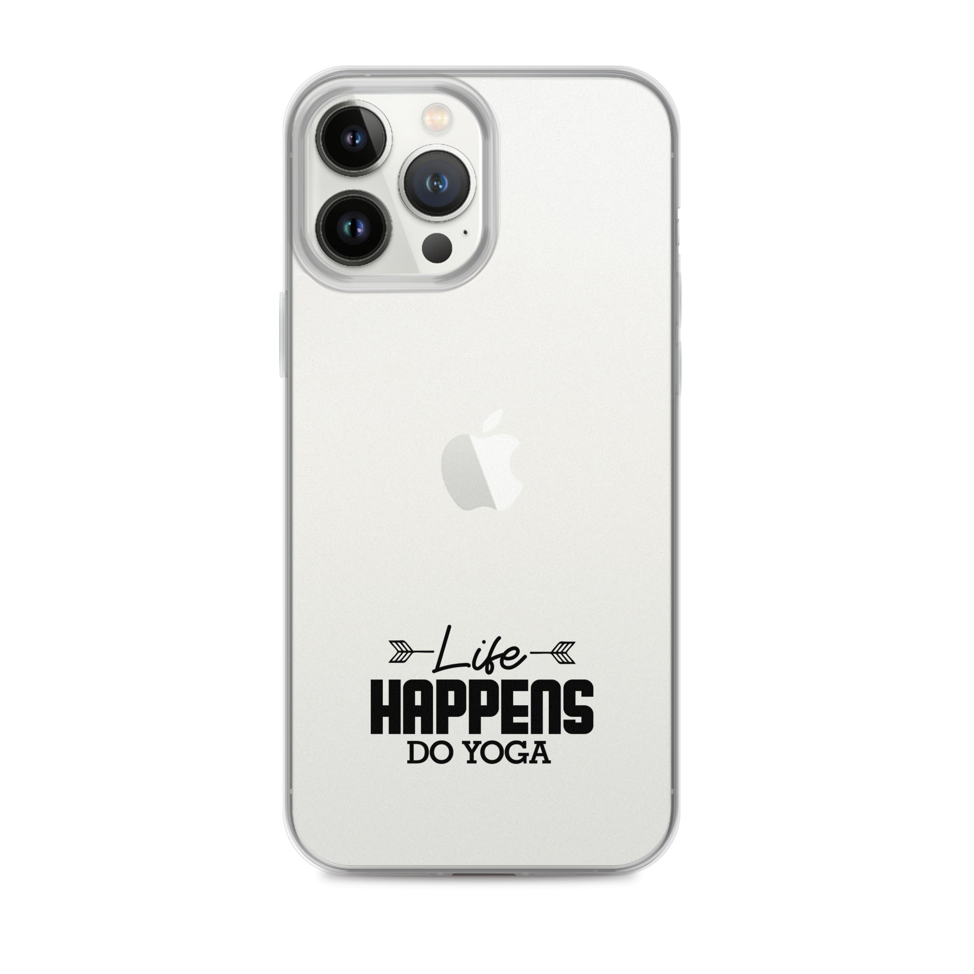 LIFE HAPPENS DO YOGA - iPhone Case