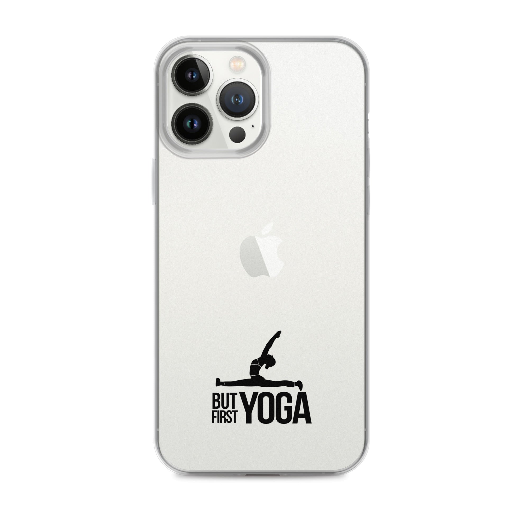 BUT FIRST YOGA - iPhone Case