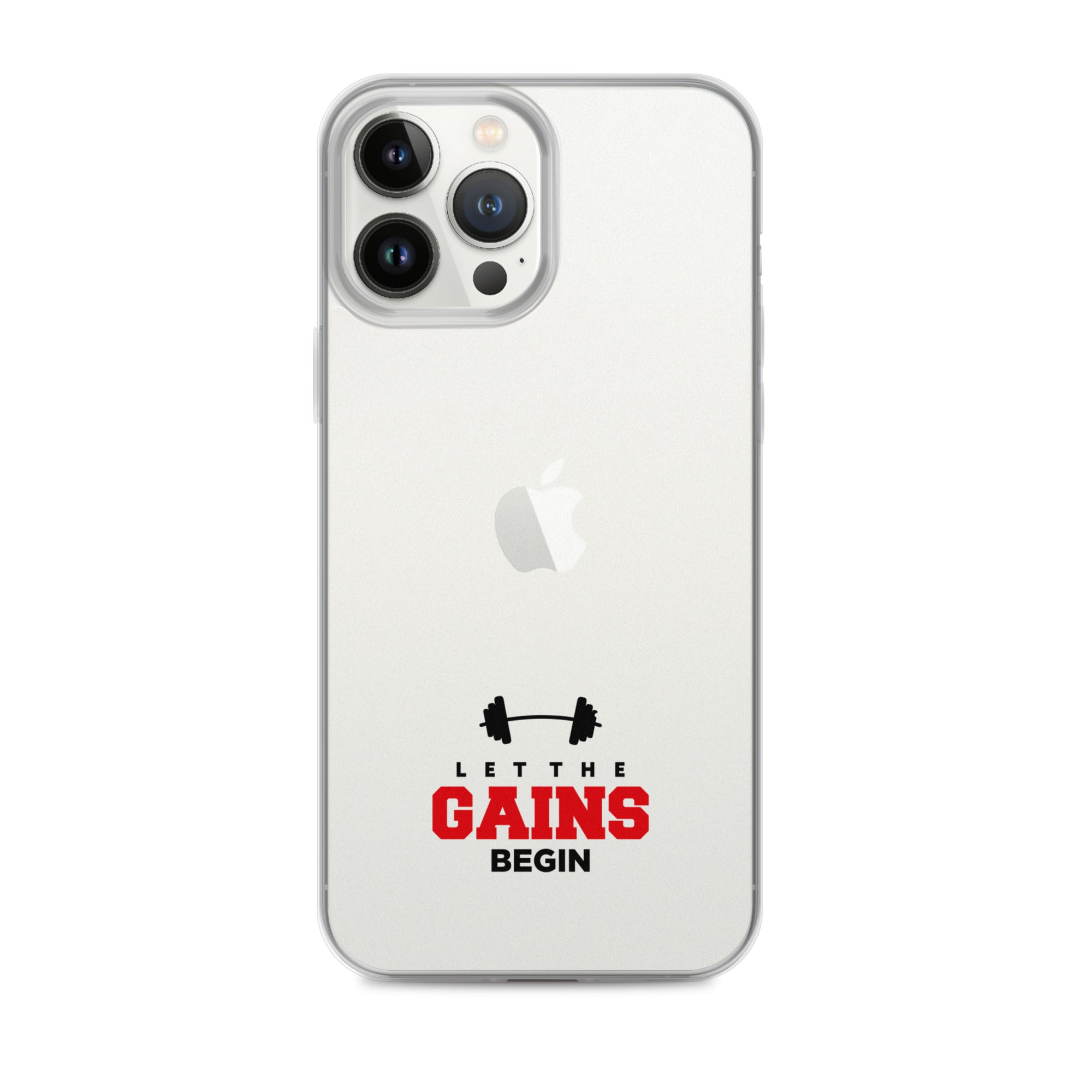 LET THE GAINS BEGIN - iPhone Case