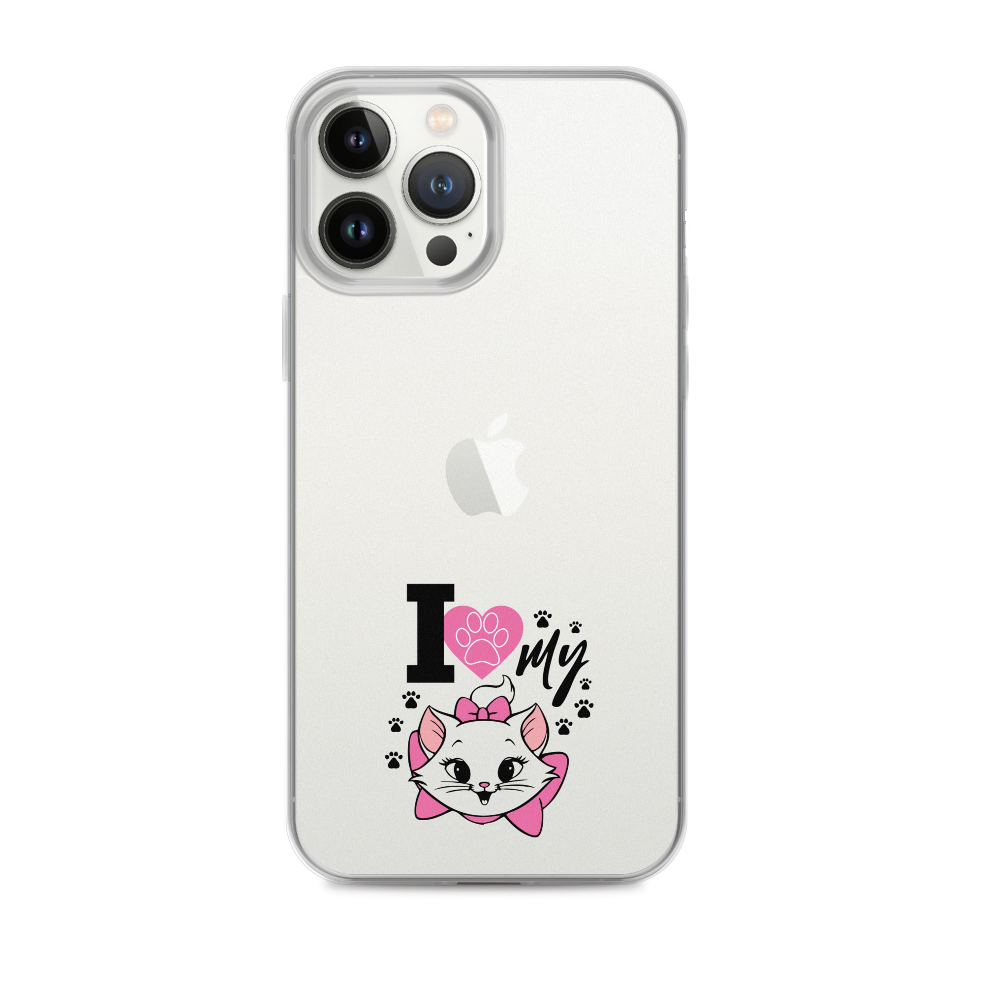 I LOVE MY CAT - iPhone Case