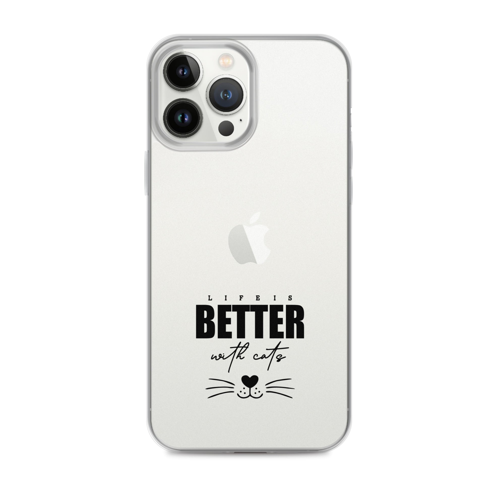 LIFE IS BETTER WITH CATS - iPhone Case