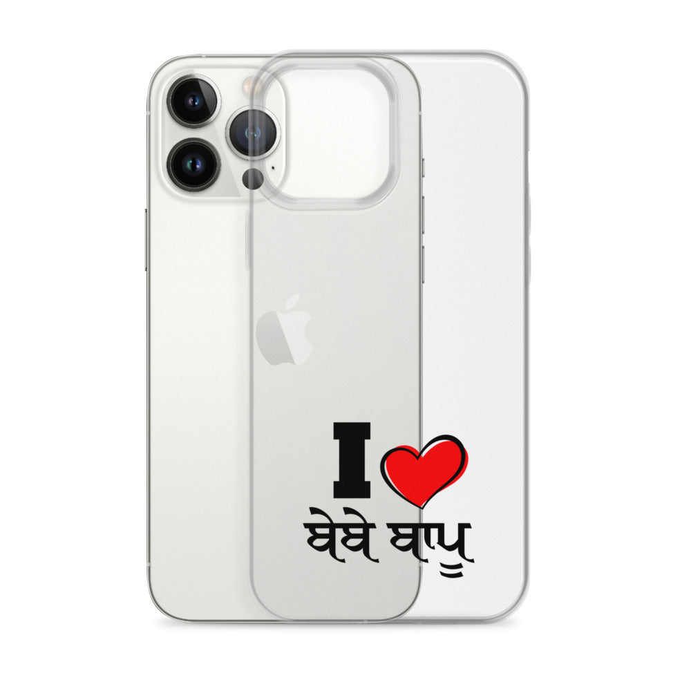 I LOVE BEBE BAPPU - iPhone Case