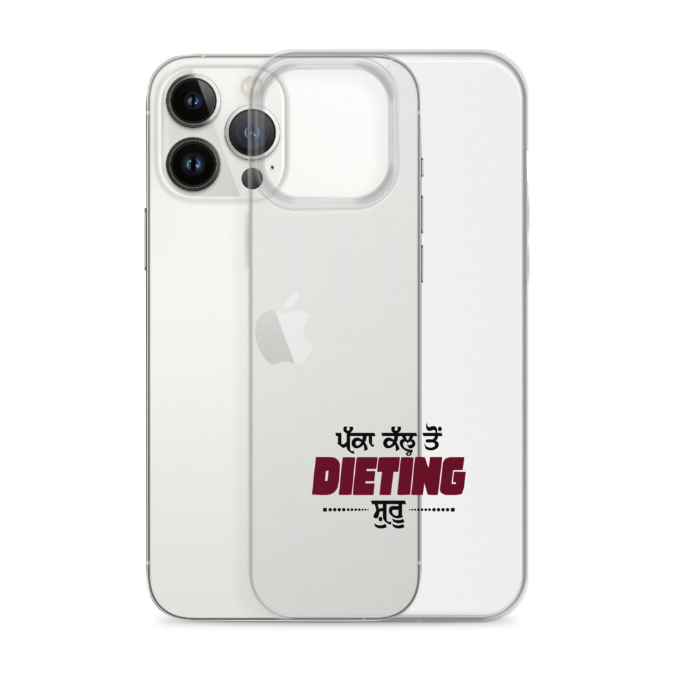 PAKKA KAL TO DIETING SHURU - iPhone Case