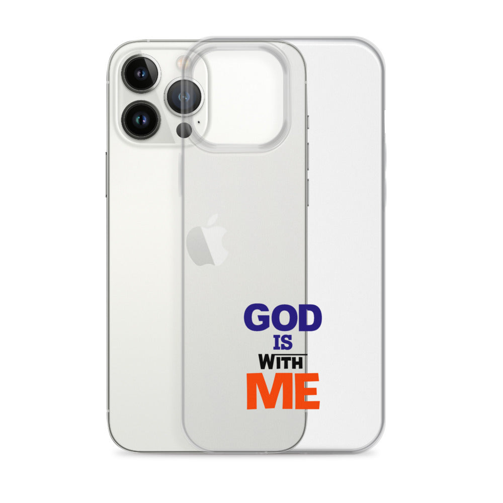 GOD IS WITH ME - iPhone Case