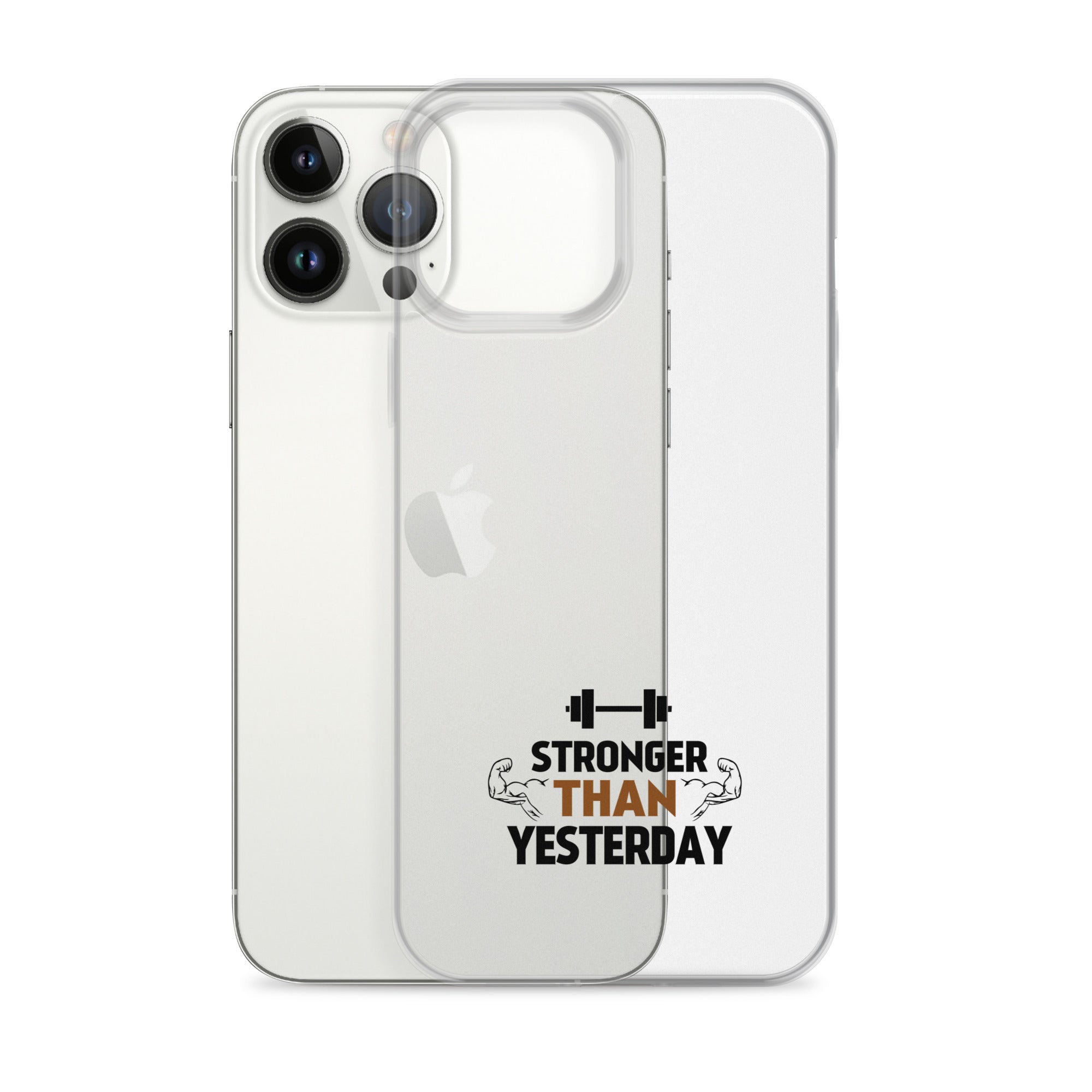 STRONGER THAN YESTERDAY - iPhone Case