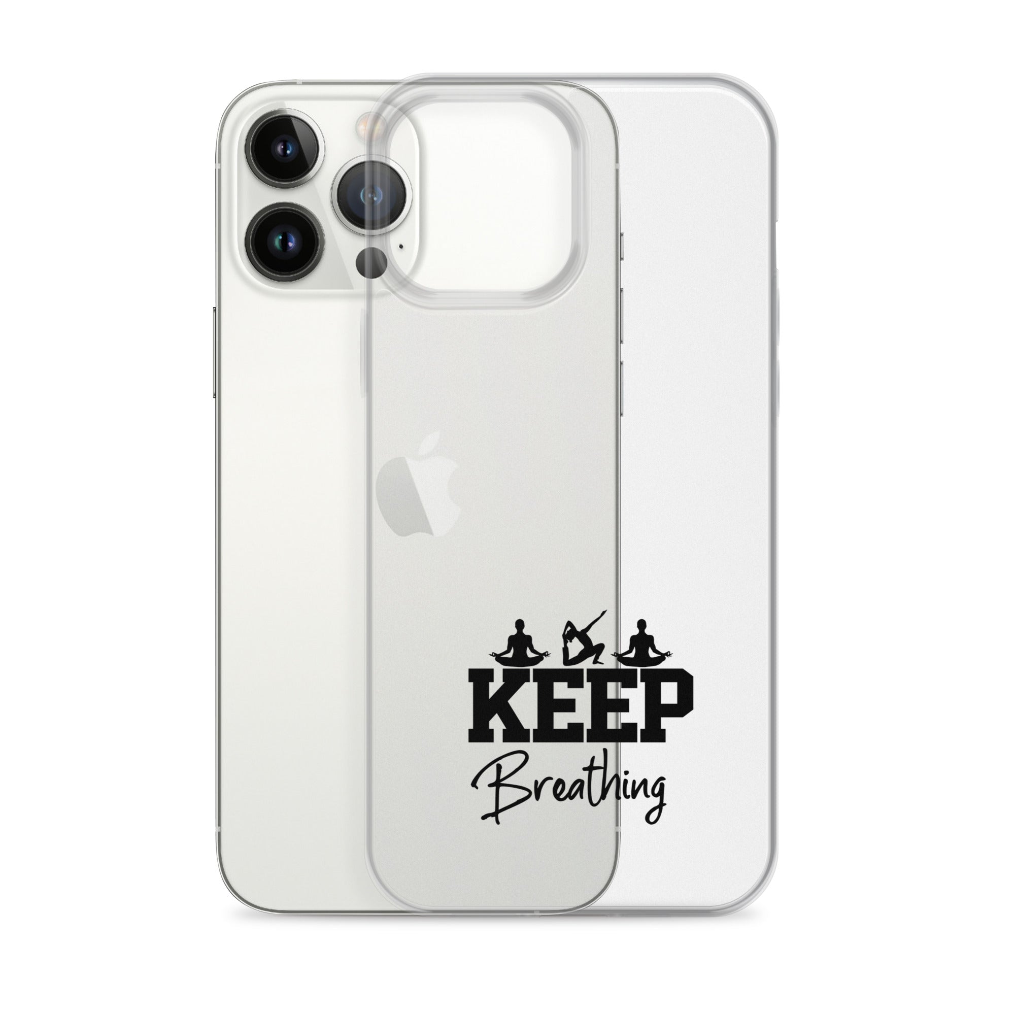 KEEP BREATHING - iPhone Case
