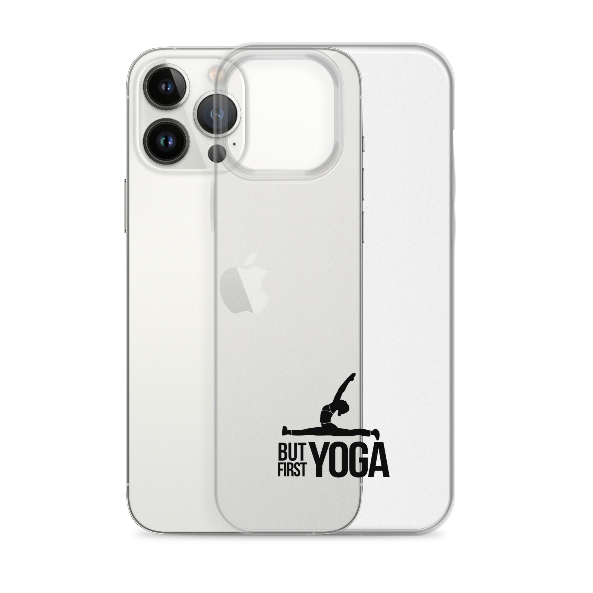 BUT FIRST YOGA - iPhone Case