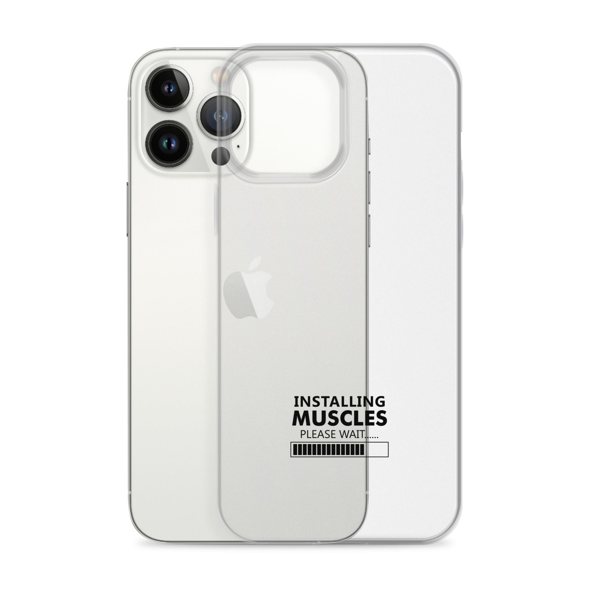 INSTALLING MUSCLES - iPhone Case