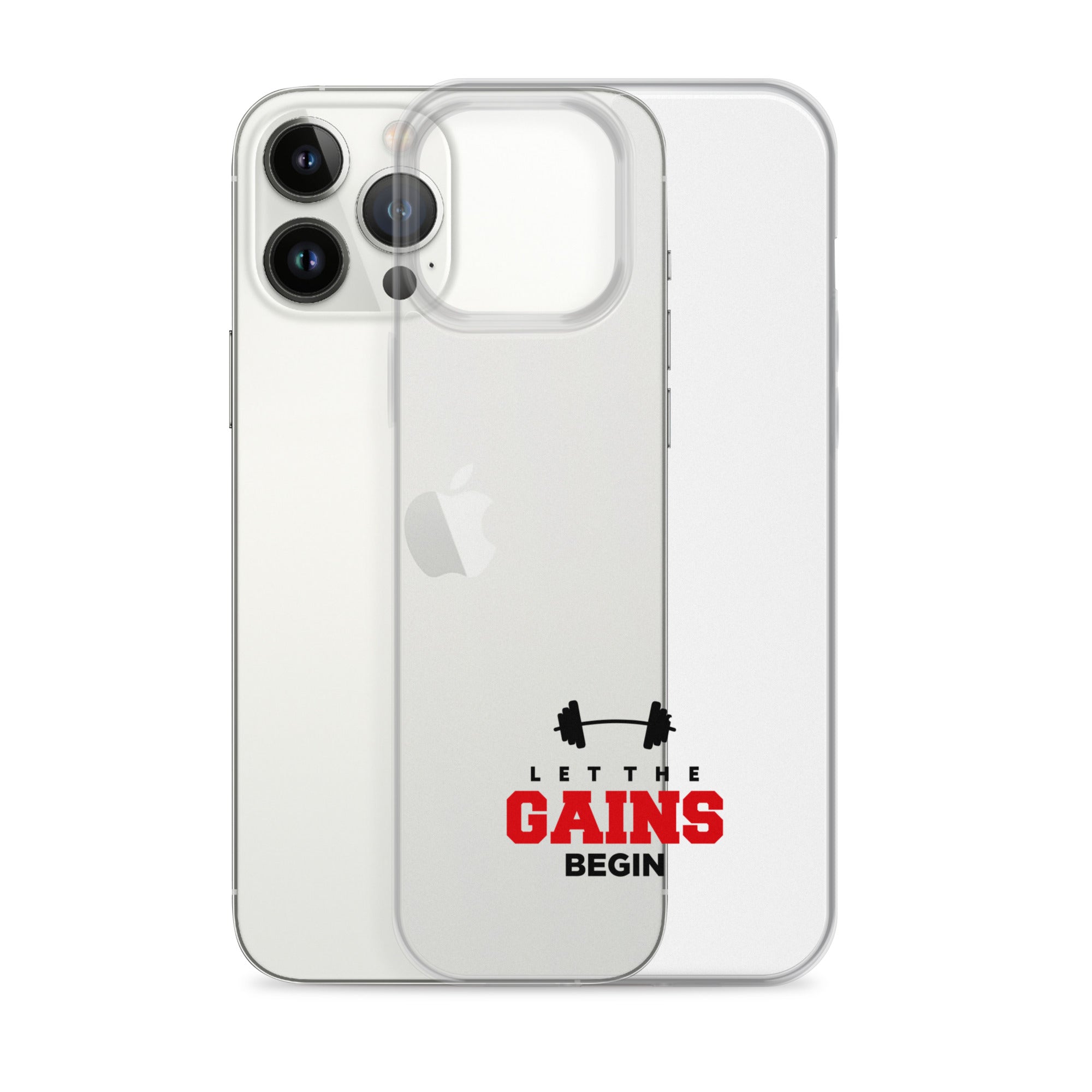 LET THE GAINS BEGIN - iPhone Case