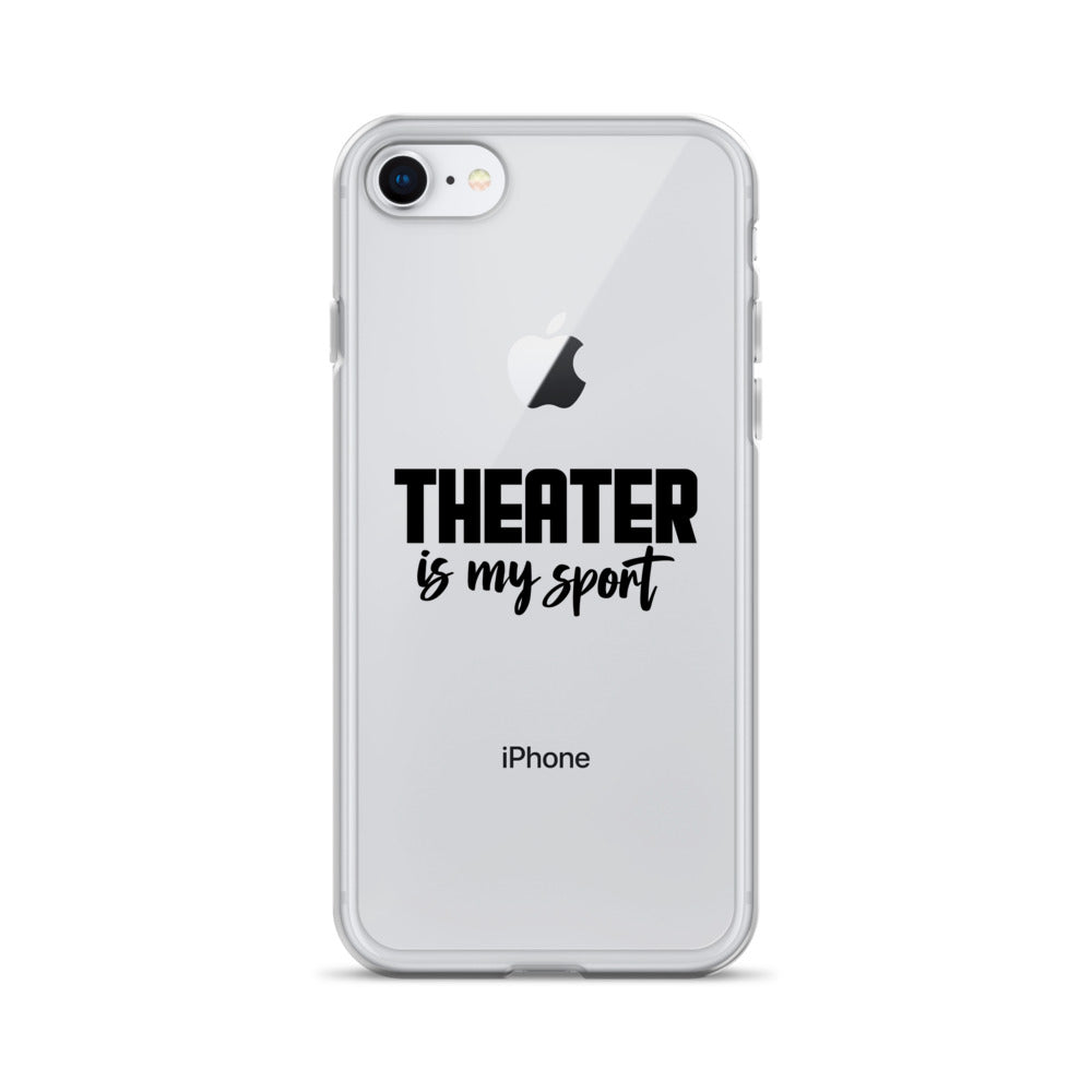 Theatre is my sport- iPhone Case Transparent