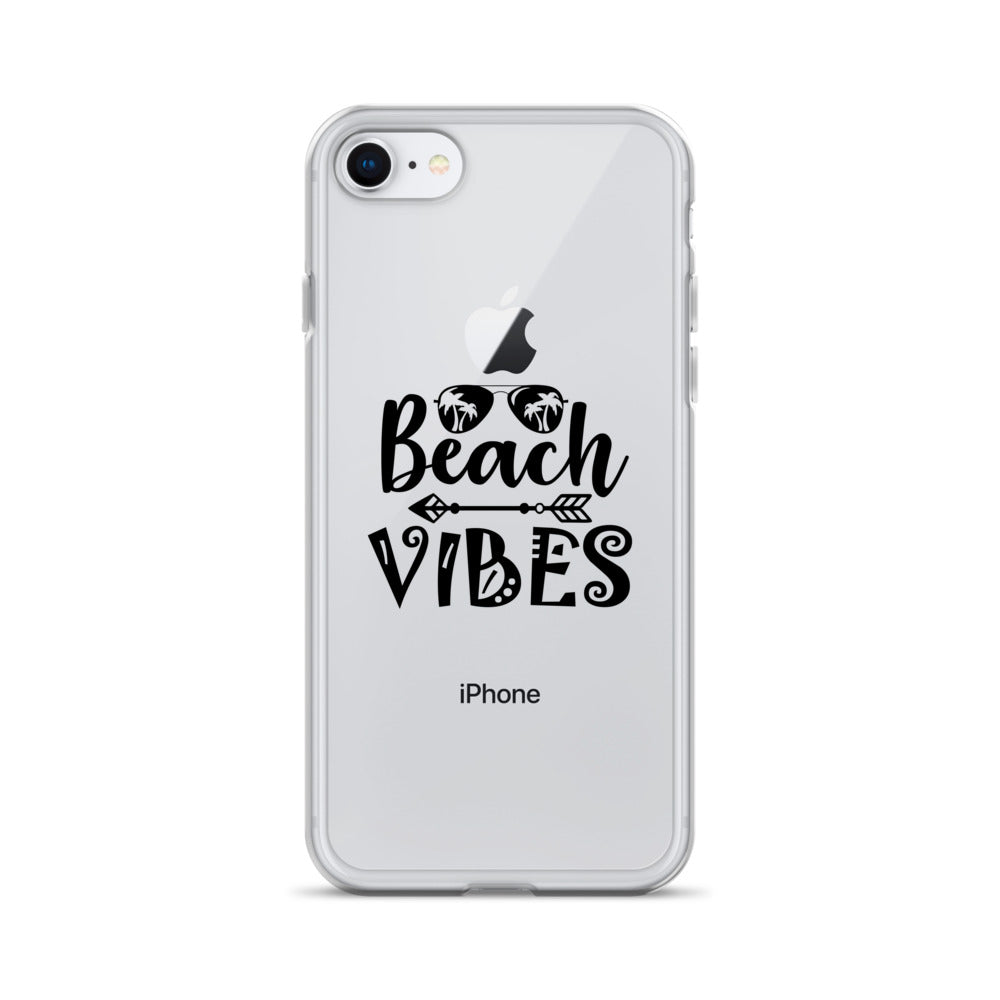 Beach Vibes- iPhone Case Transparent