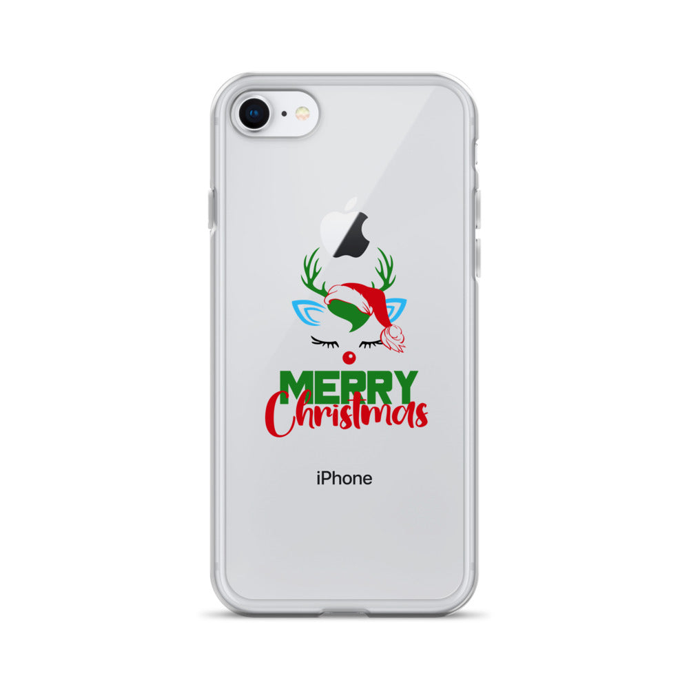 MERRY CHRISTMAS - iPhone Case Transparent