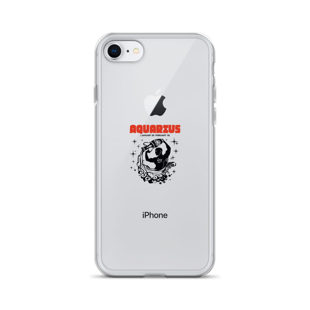 AQUARIUS - iPhone Case Transparent