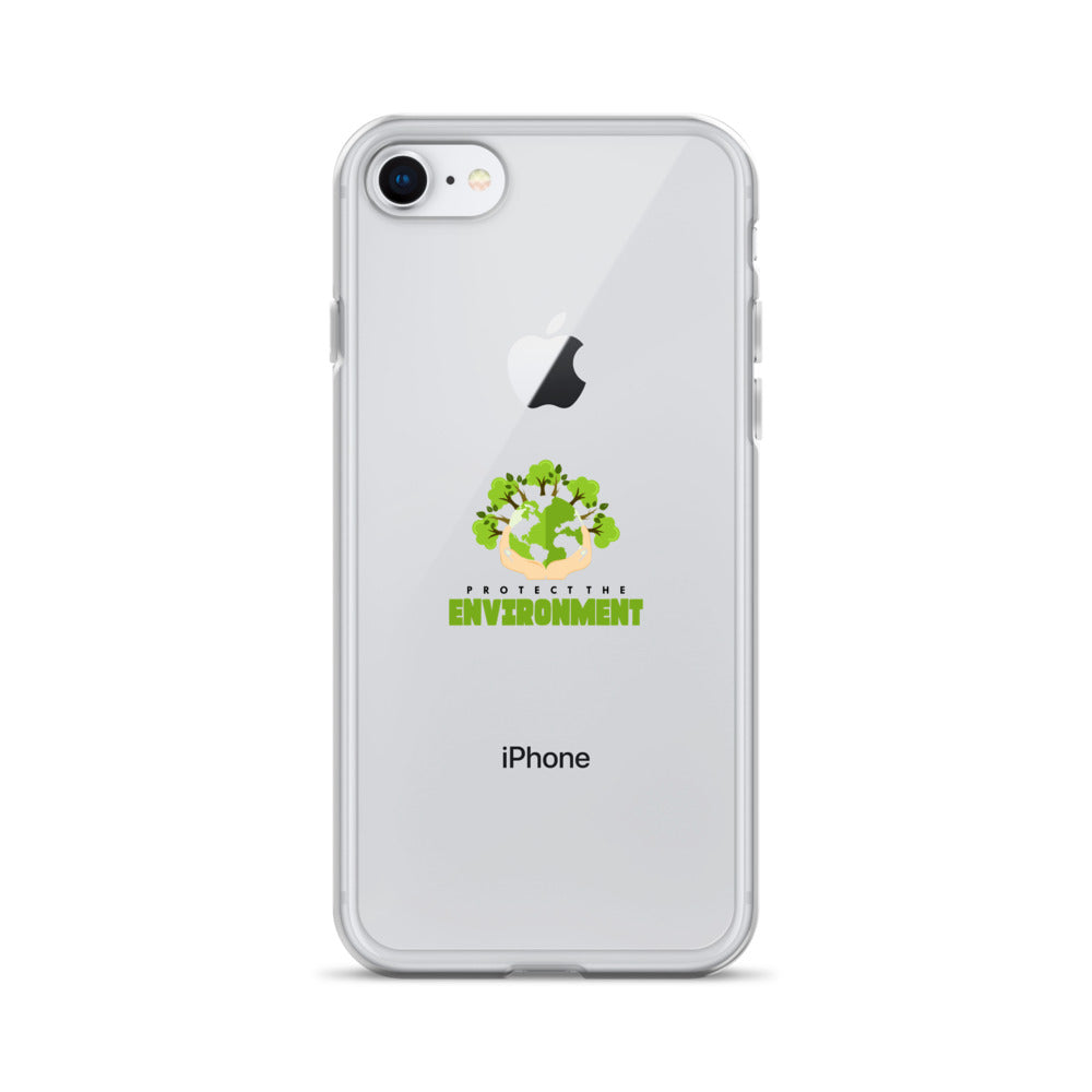 PROTECT THE ENVIRONMENT - iPhone Case Transparent