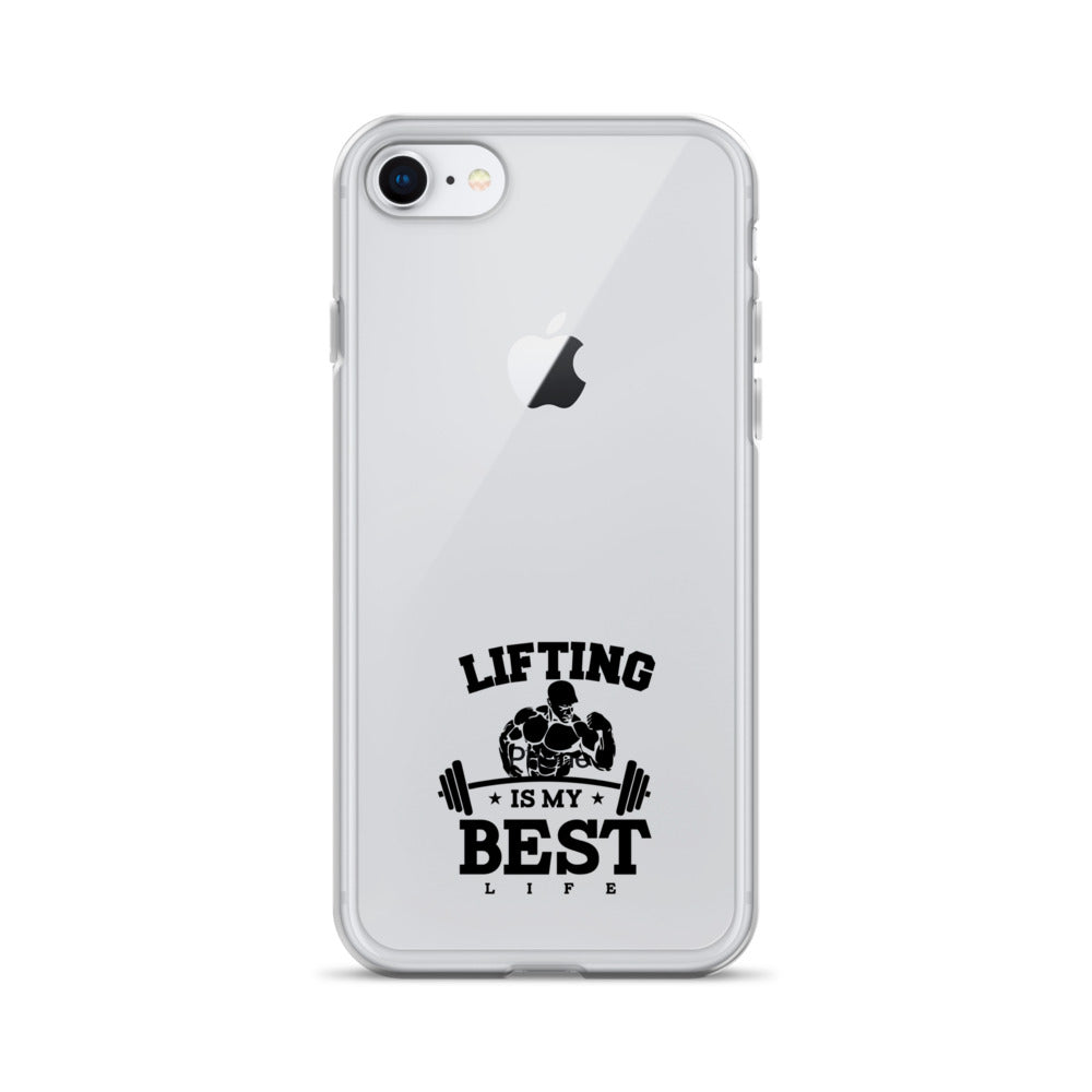 LIFTING IS MY BEST LIFE - iPhone Case