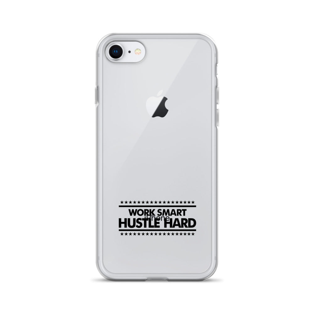 WORK SMART HUSTLE HARD - iPhone Case