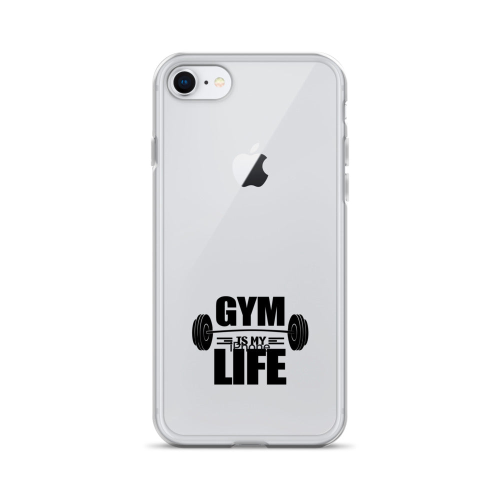 GYM IS MY LIFE - iPhone Case