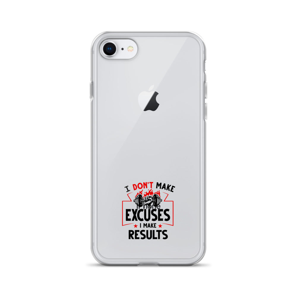 I DON'T MAKE EXCUSES - iPhone Case