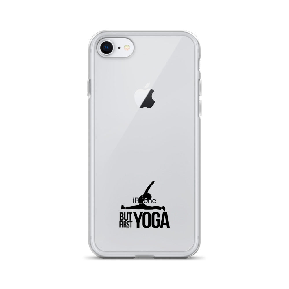 BUT FIRST YOGA - iPhone Case