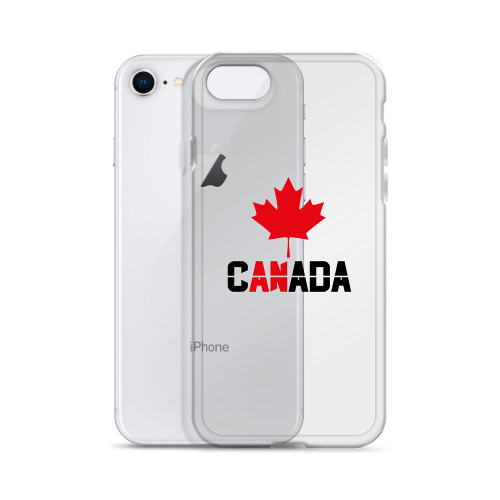 CANADA- iPhone Case Transparent