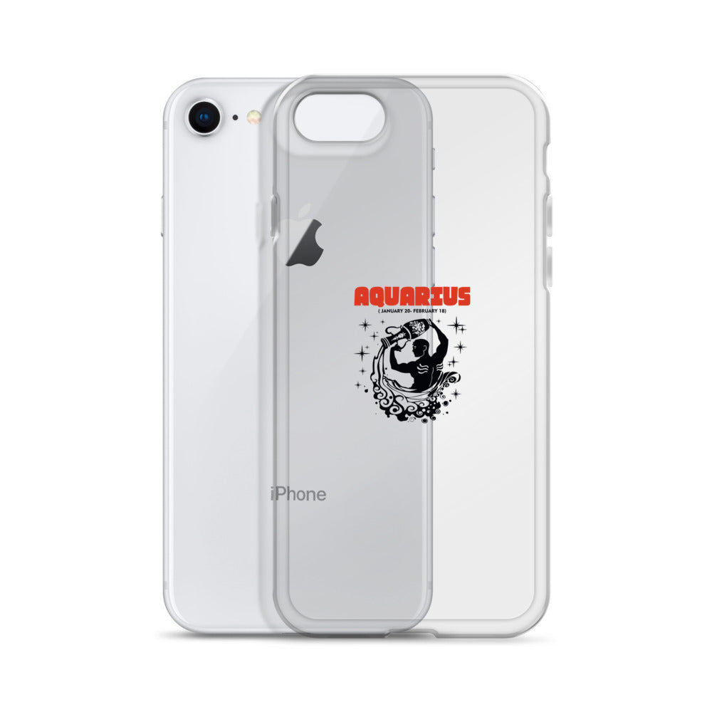 AQUARIUS - iPhone Case Transparent