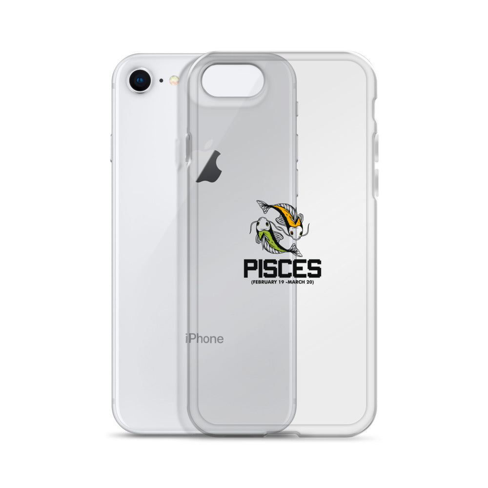 PISCES - iPhone Case Transparent