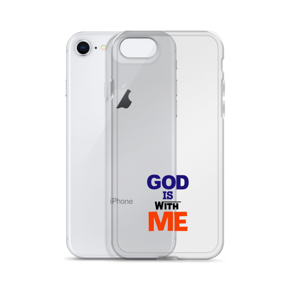 GOD IS WITH ME - iPhone Case