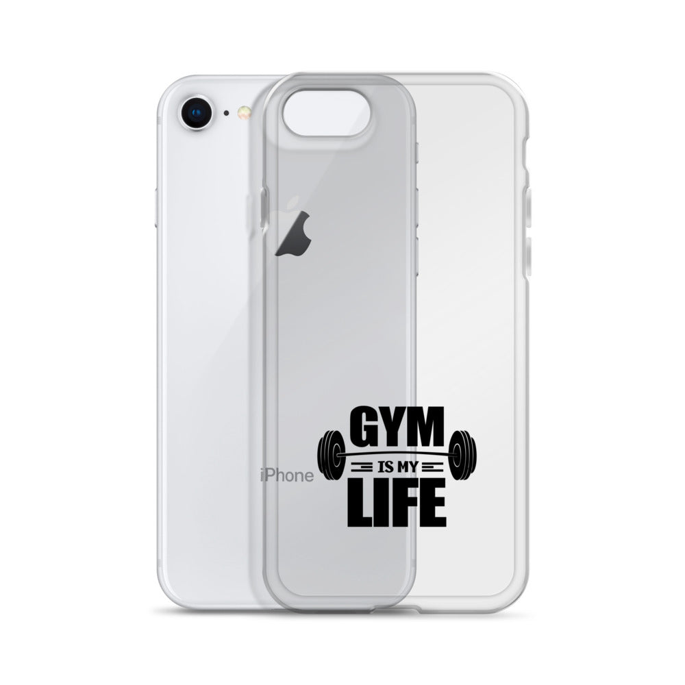 GYM IS MY LIFE - iPhone Case