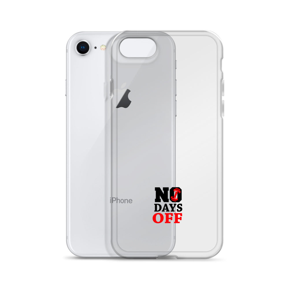 NO DAYS OFF - iPhone Case