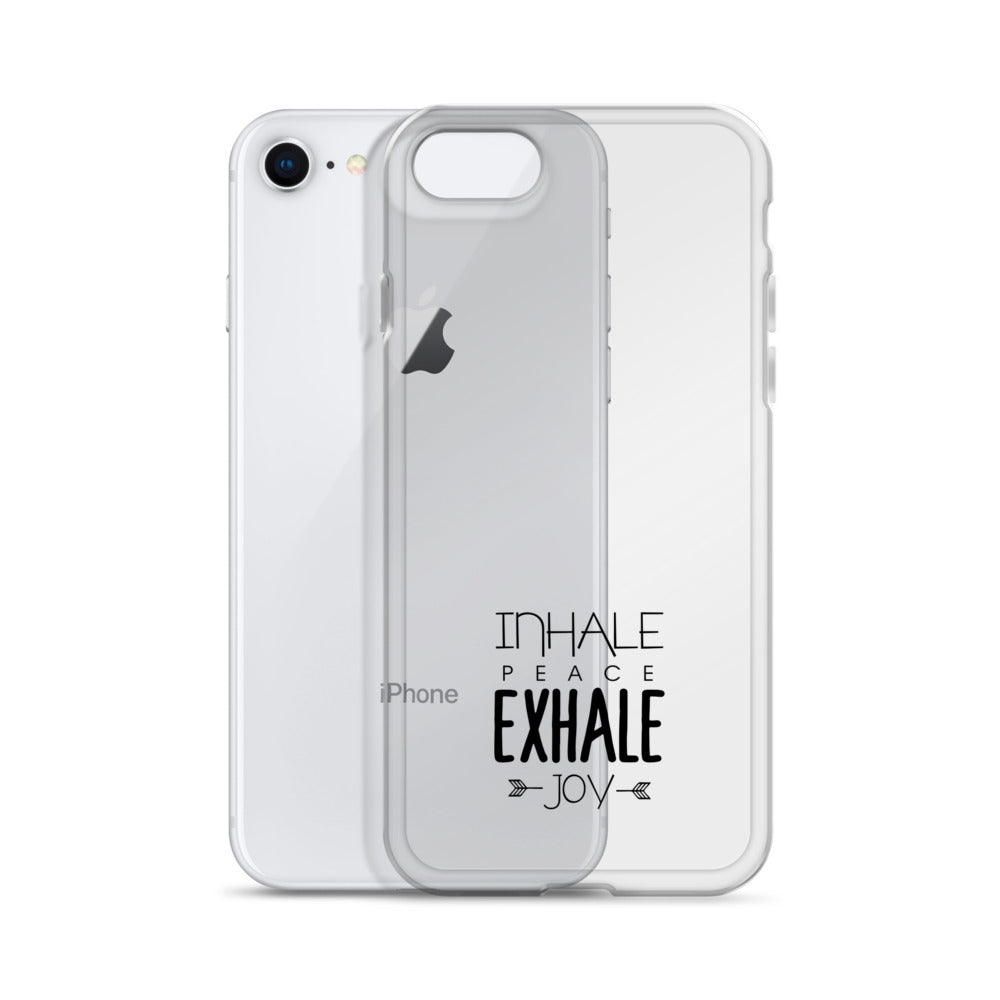 INHALE PEACE EXHALE JOY - iPhone Case