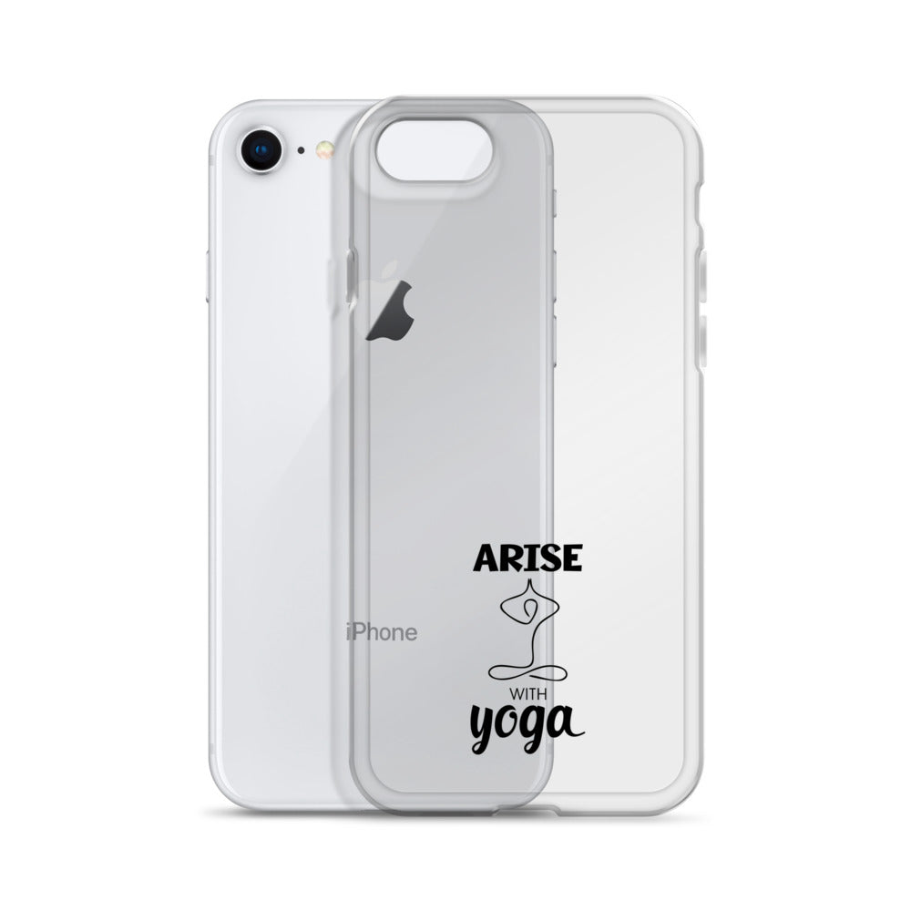 ARISE WITH YOGA - iPhone Case