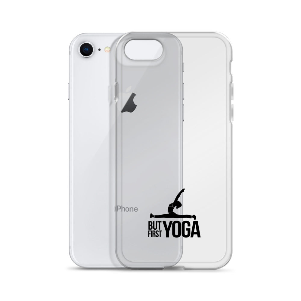 BUT FIRST YOGA - iPhone Case