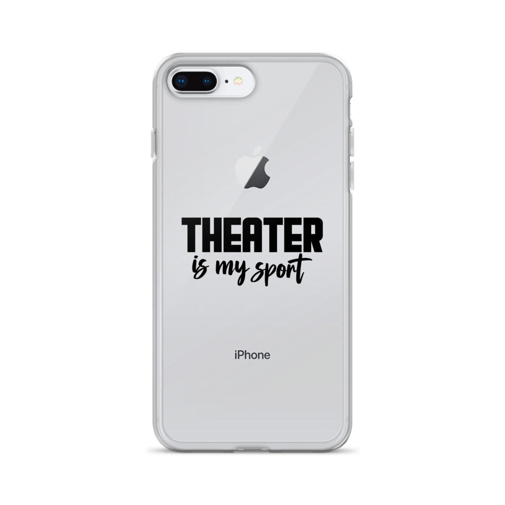 Theatre is my sport- iPhone Case Transparent