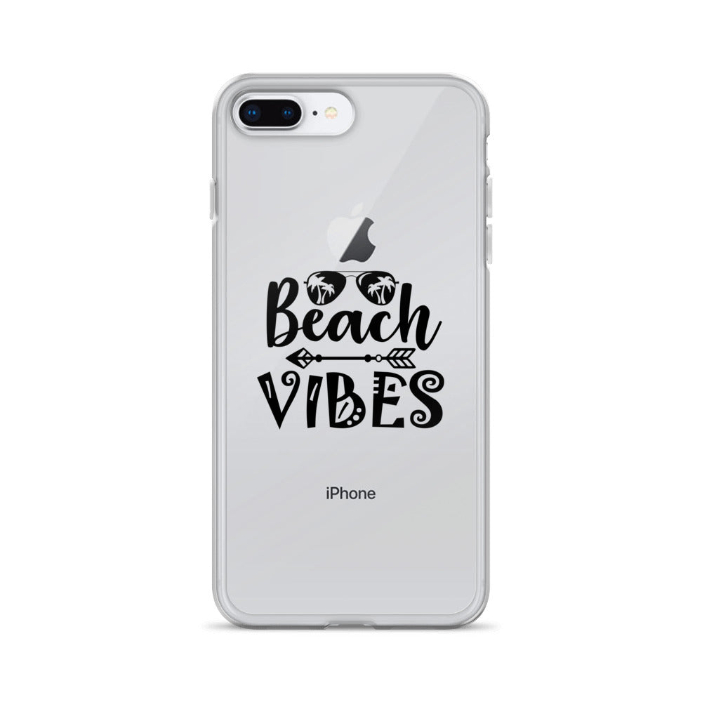 Beach Vibes- iPhone Case Transparent