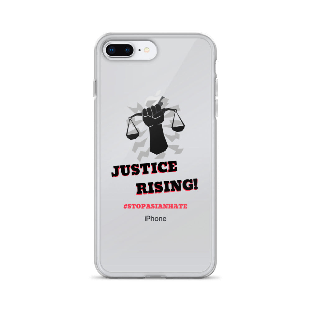 STOP ASIAN HATE - iPhone Case Transparent