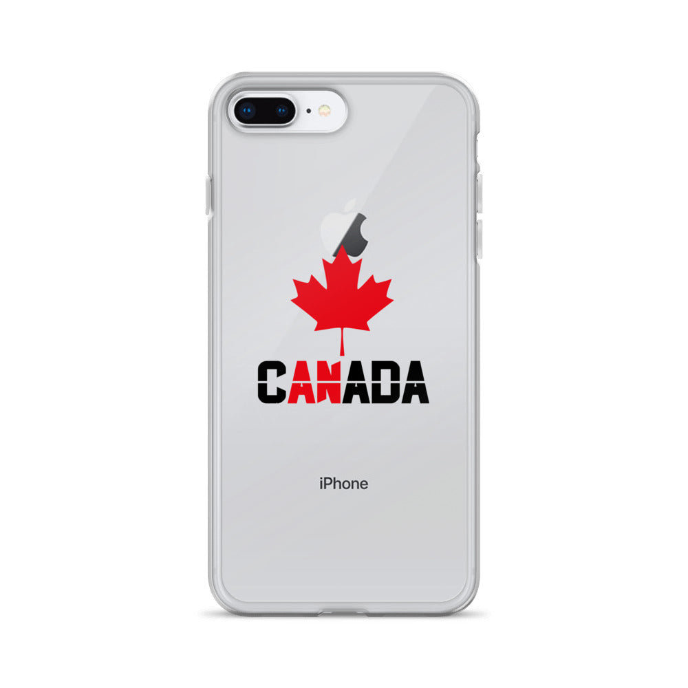 CANADA- iPhone Case Transparent
