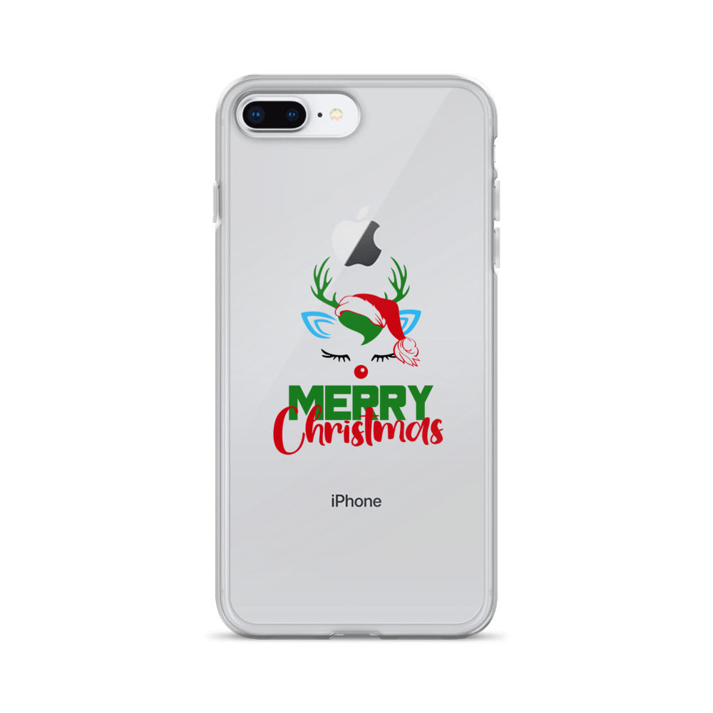 MERRY CHRISTMAS - iPhone Case Transparent