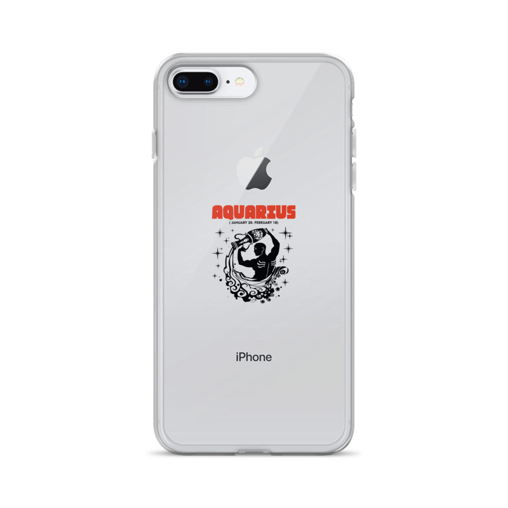 AQUARIUS - iPhone Case Transparent