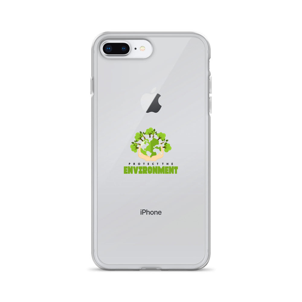 PROTECT THE ENVIRONMENT - iPhone Case Transparent