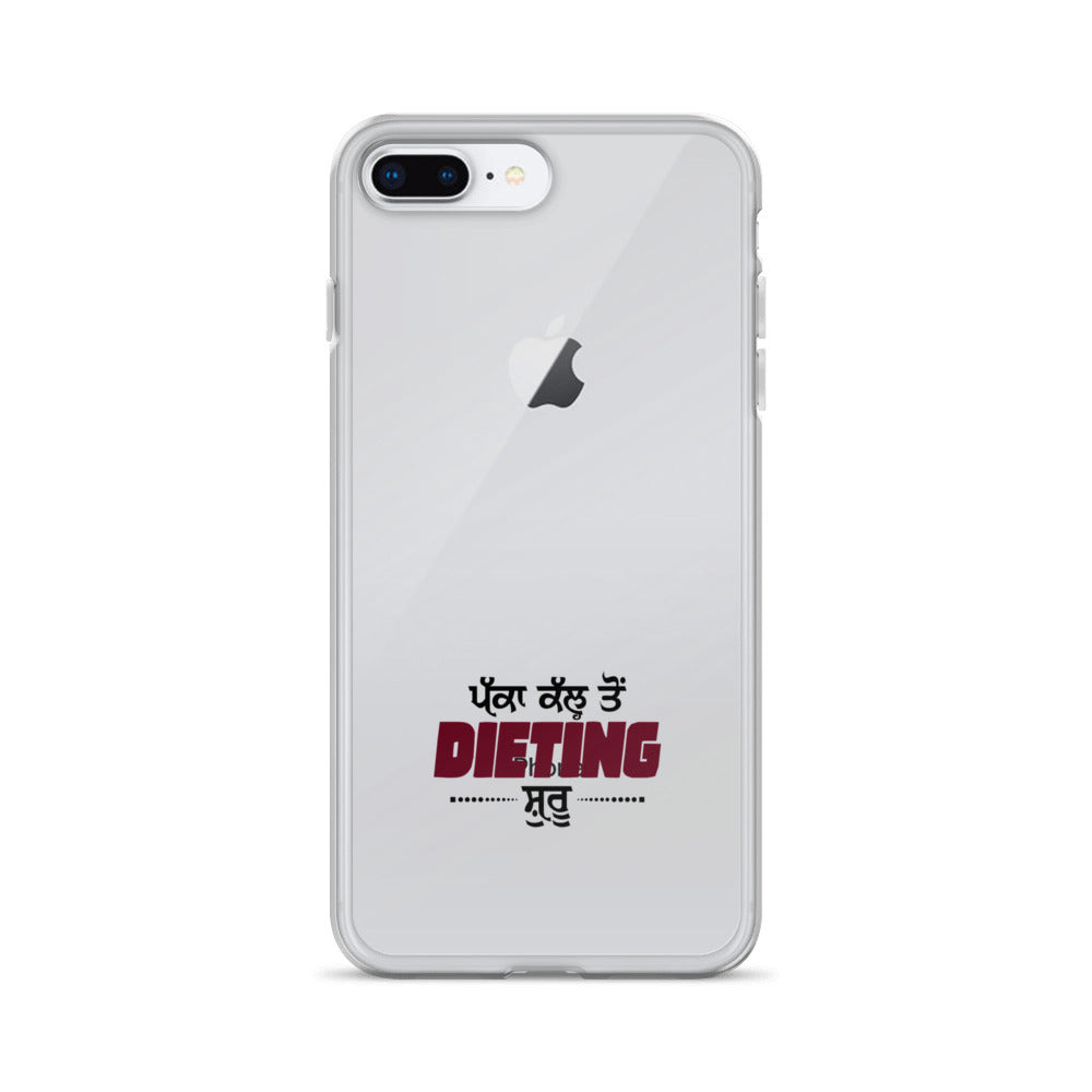 PAKKA KAL TO DIETING SHURU - iPhone Case