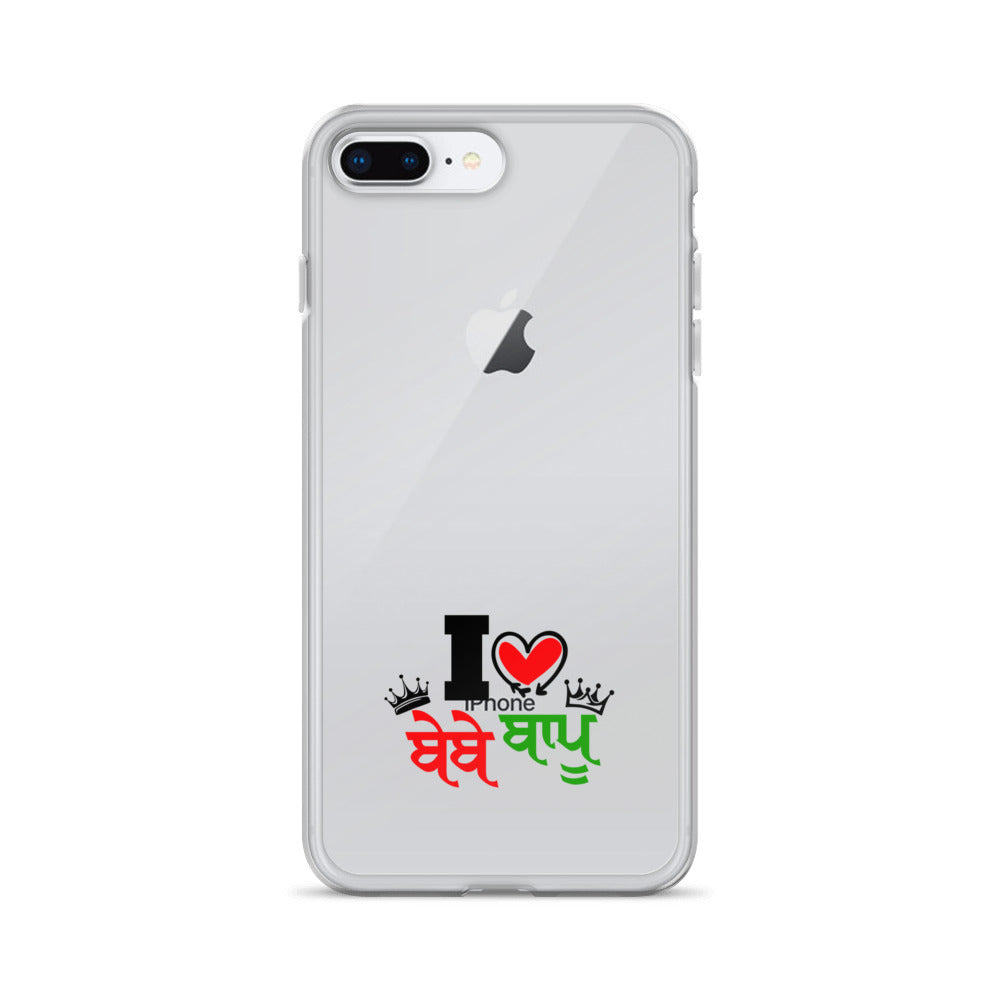 I LOVE BEBE BAPU - iPhone Case