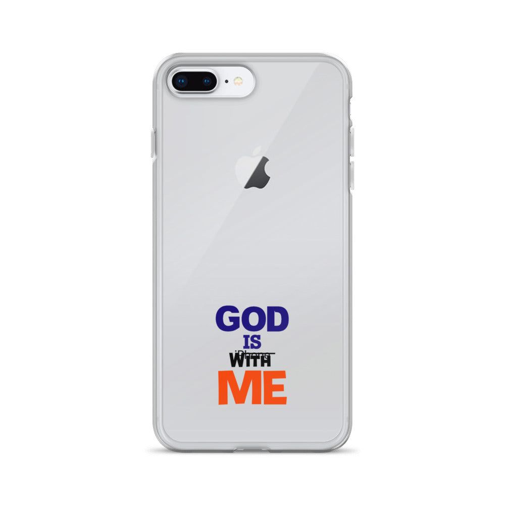 GOD IS WITH ME - iPhone Case