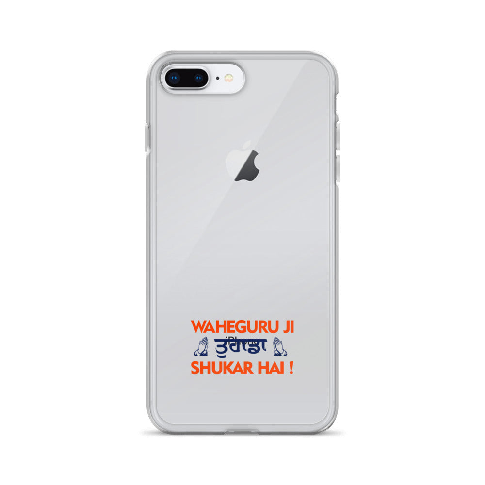 WAHEGURU JI TERA SHUKAR HAI - iPhone Case