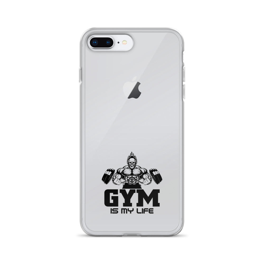 GYM IS MY LIFE - iPhone Case