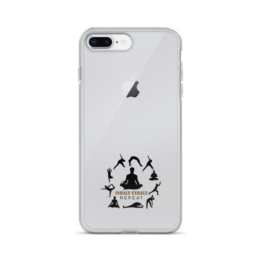 INHALE EXHALE REPEAT - iPhone Case