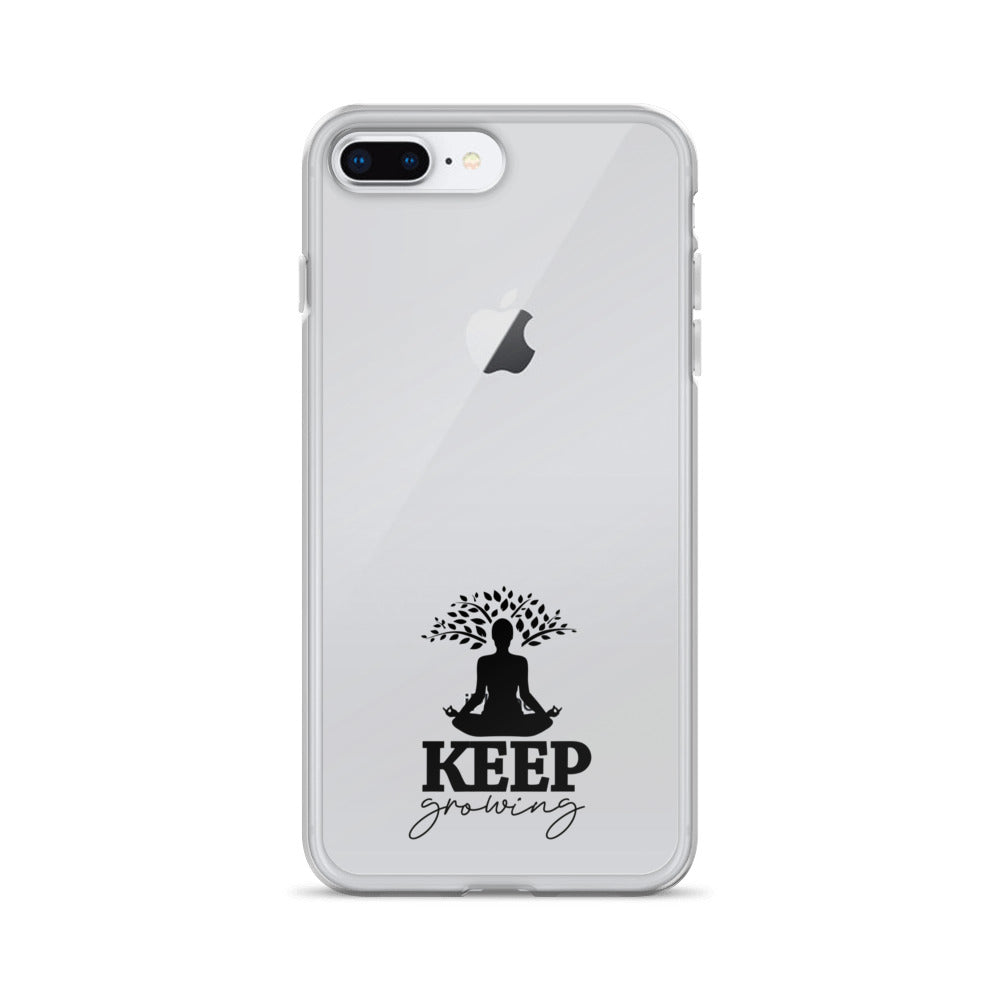 KEEP GROWING - iPhone Case