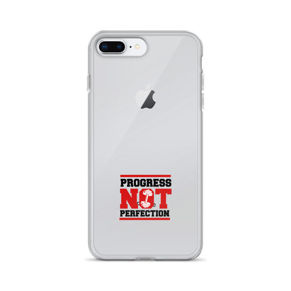 PROGRESS NOT PERFECTION - iPhone Case