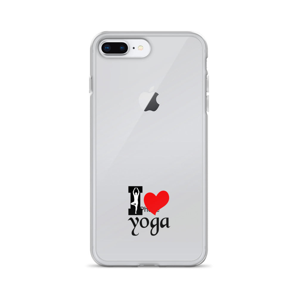 I LOVE YOGA - iPhone Case