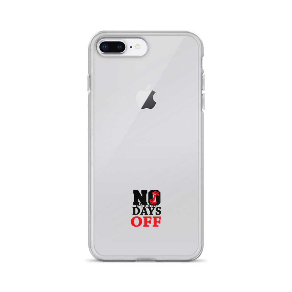 NO DAYS OFF - iPhone Case